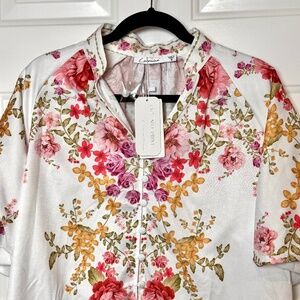 3 Pc. "Arleigh" Blouse/Shorts from Lorraine Designs, Australia. NWT. Sz 8-10